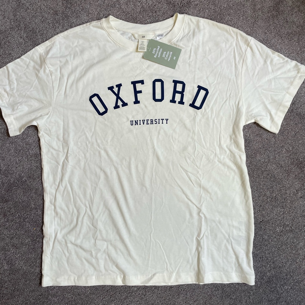 NWT Oxford t-shirt. H&M, size S